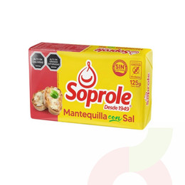 Mantequilla Soprole 125Gr