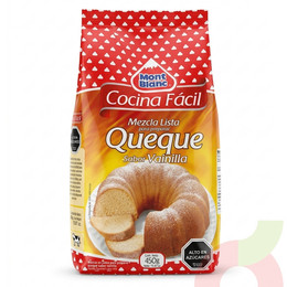 Mezcla Lista Queque Vainilla Mont Blanc 450Gr