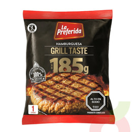 Hamburguesa Grill Taste La Preferida 185Gr