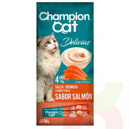  Snack  Salmon Champion Cat 56Gr