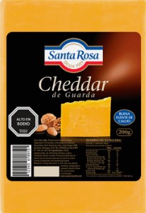 Queso Santa Rosa 200Gr Cheddar