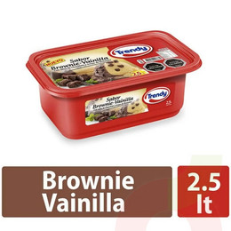 Cassata Brownie Vainilla  Trendy 2,5 Lts 
