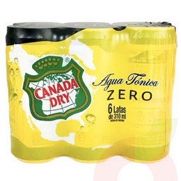 Lata Tonica Zero 310Cc 6 Unidades 