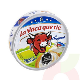 Queso Untable La Vaca Que Ríe 128Gr 8 Unidades