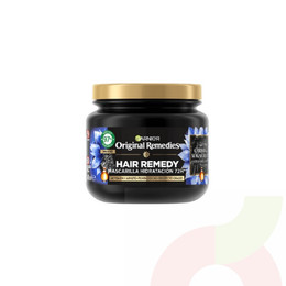 Crema Tratamiento Hair Remedy Carbón/Semillas Garnier 340ml