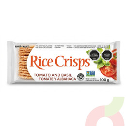 Galletas de Arroz Tomate & Albahaca Want-Want 100Gr 