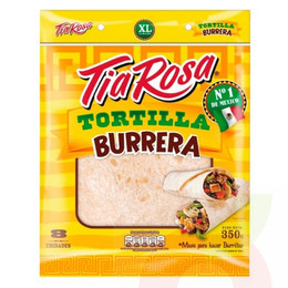 Tortilla Burrera Tía Rosa 350Gr 8 Unidades