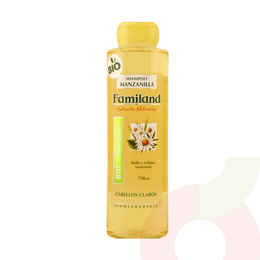 Shampoo Manzanilla Brillo y Reflejos Naturales Cabellos Claros Familand 750Ml