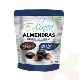 Almendras Con Cobertura 85% Cacao En linea 100Gr