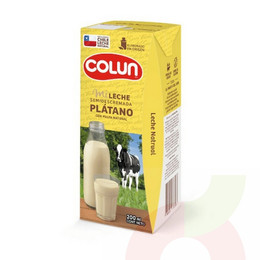 Leche Semidescremada Con Plátano Colun 200Cc