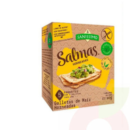 Galletas Salmas Horneadas 5P 90Gr