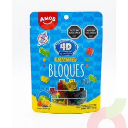 Gomitas de Bloques Amos 100Gr