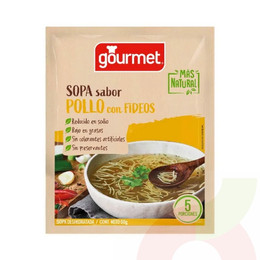 Sopa de Pollo con Fideos Gourmet 56gr