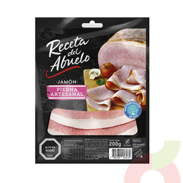 Jamón Pierna Artesanal Receta del Abuelo 200Gr
