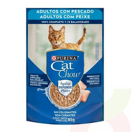 Sobre sabor Pescado Purina Cat Chow 85Gr Adulto