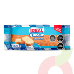 Queque sabor Vainilla Ideal 200Gr