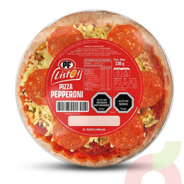 Pizza Pepperoni Individual Pf Listo 230Gr