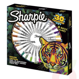 Sharpie Ruleta Punta Fina 30 Marcadores 