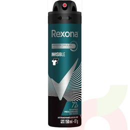 Desodorante Men Invisible Rexona 150 Ml