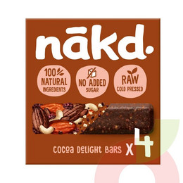 Barras Cocoa Delight Nakd 140Gr