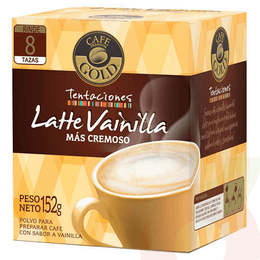 Café Latte Vainilla Gold 152Gr