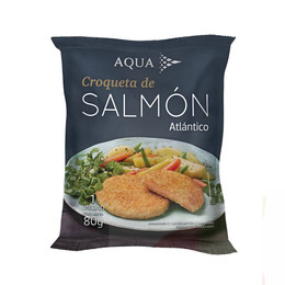 Croqueta de Salmón Aqua 80gr