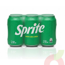 Pack Lata Sprite 350Cc 6 Unidades