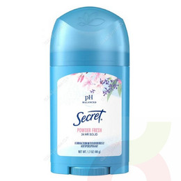 Desodorante Barra Powder Fresh 24H pH Balanced Secret 48Gr