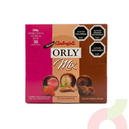 Bombones Mix Orly 300Gr 30 Unidades