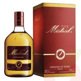 Pisco 40° G Mistral 750Cc