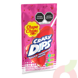 Crazy Dips Frutilla Chupa Chups 12Gr