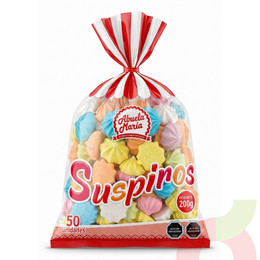 Suspiros Abuela Maria 200Gr 50 Unidades