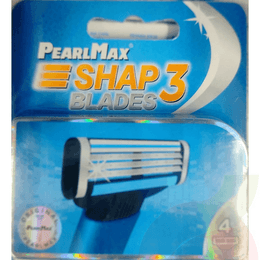 Repuesto Prestobarba 3 Shap Blades PearlMax