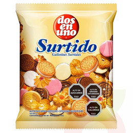 Galleta Surtido Dos En Uno 400Gr