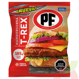 Hamburguesa T-REX Pf 185Gr