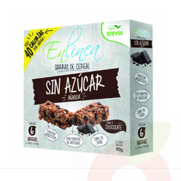 Barra de Cereal Chocolate En Linea 6 unidades