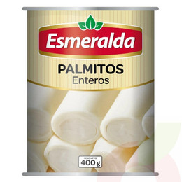 Palmitos Enteros en Conserva Esmeralda 400Gr
