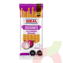 Grisinis con Cebolla Morada Ideal 120Gr