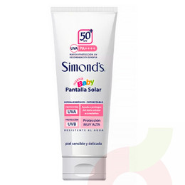 Pantalla Solar 200Gr F50 Baby Simonds 