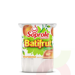 Yoghurt Batifrut Durazno Soprole 165Gr