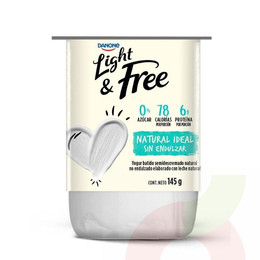 Yoghurt Light Natural Danone 145Gr