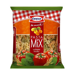 Pasta Corbatas Tricolor Carozzi 400Gr