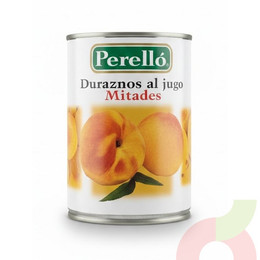Durazno Mitades Perello 580Gr