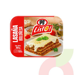Lasaña Boloñesa PF Listo 350Gr