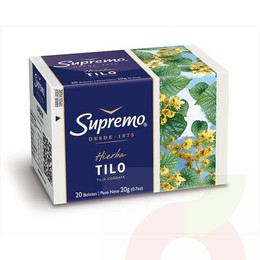 Hierba Tilo Supremo 20 Unidades 20Gr 