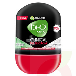 Antitranspirante Roll Clinical 96H Eficacia Té Verde Men Bí-o Garnier 50Ml