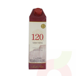 Vino Tetrapack Tinto 120 Santa Rita 1Lt