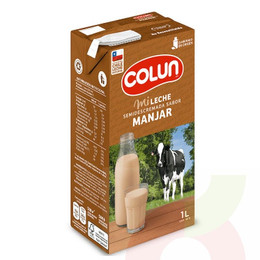 Leche Semidescremada Manjar Colun 1Lt 