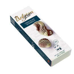 Seashells de Chocolate Belgian 65Gr