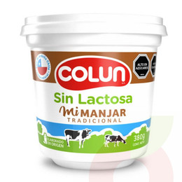Manjar Colun Sin Lactosa Pote 380Gr